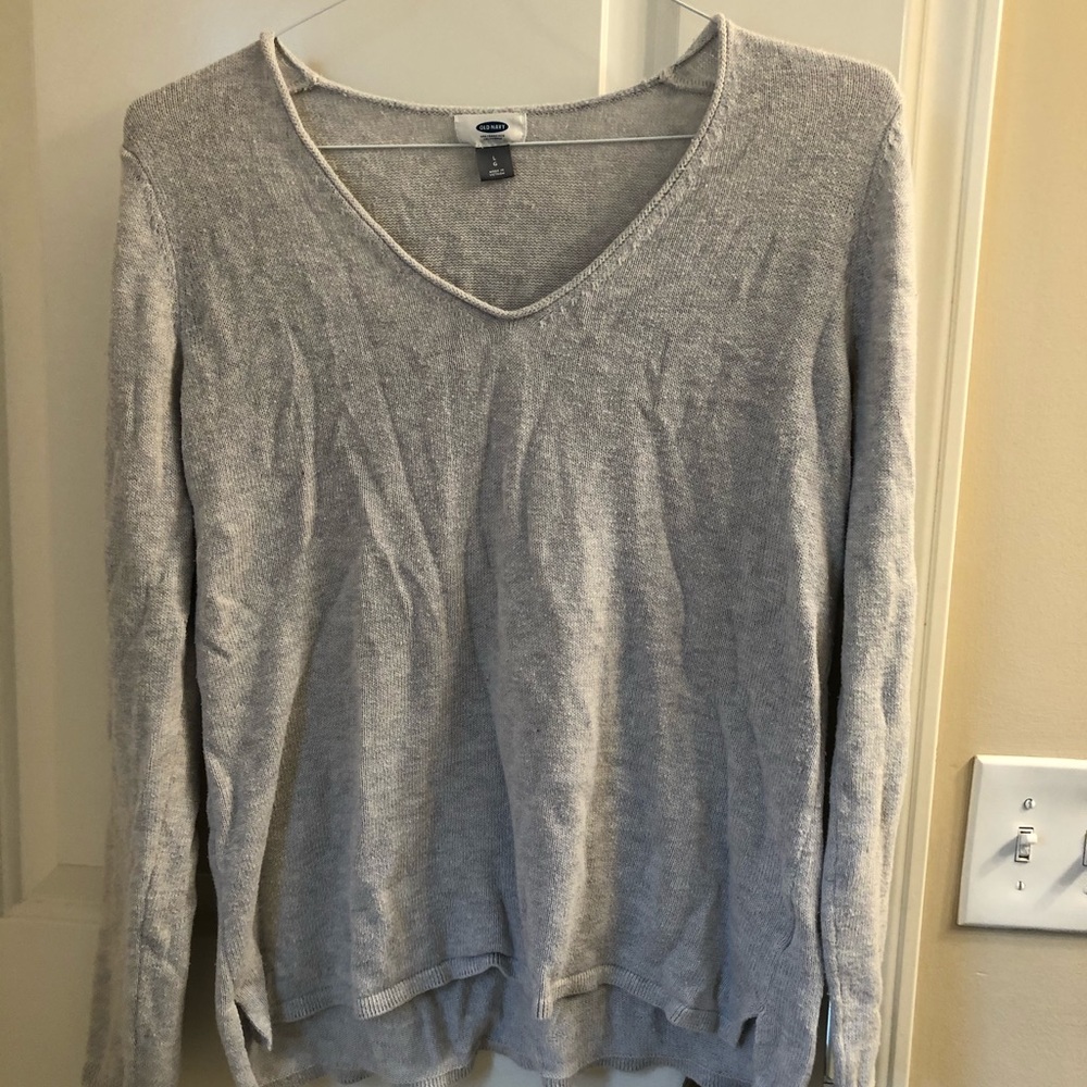 Light Gray Old Navy Sweater, Size Large